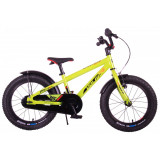 Bicicleta Volare Rocky pentru baieti, 16 inch, culoare verde, frana de mana + co PB Cod:91661
