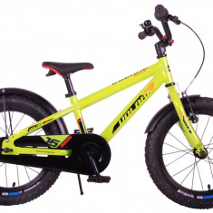 Bicicleta Volare Rocky pentru baieti, 16 inch, culoare verde, frana de mana + co PB Cod:91661