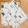 Hartie rezistenta la grasime, BIO, model Ziar - 30x40cm (Hartie 40gr) - 10 kg