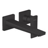 Cumpara ieftin Baterie lavoar cu montaj pe perete, Hansgrohe, Metropol, pipa 22,5 cm, negru mat