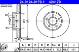 ATE 24.0124-0179.1 Disc frana