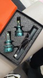 Set 2 becuri led auto V14 H7 40000lm 220W 6500k
