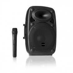 Auna Pro Streetstar 10, sistem mobil PA, 10&amp;amp;quot; (25.5 cm) woofer, UHF microfon, 400 W max. foto