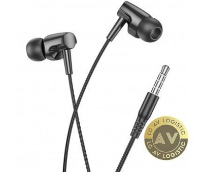 Handsfree 3.5mm HOCO M112 Negru foto