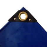 Prelată PVC 4x5m, 650g/m&sup2; (20m&sup2;), Albastră - Rezistentă și Impermeabilă