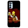 Husa compatibila cu Oppo Find X3 Lite model The Lord of Beers, Silicon, TPU, Viceversa, Transparent, Carcasa
