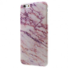Husa iPhone 6s 6 Marble Pattern Mov foto