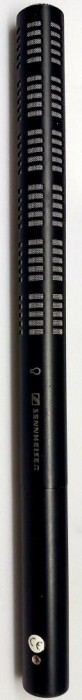 Microfon profesional Sennheiser ME66 super cardioid cu modulul de alimentare Sennheiser K6 + cablu XLR 6m si adaptor XLR - jack 6,3mm