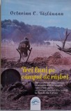 Trei luni pe c&acirc;mpul de război - Octavian C. Taslauanu - Carte Istorie