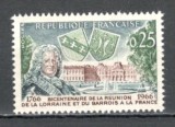 Franta.1966 200 ani reunificarea Lorraine si Barrois SF.512