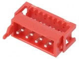 Micro-MaTch Mufă Tată 8 PIN IDC 2x4 pentru Cablu-Bandă, TE Connectivity