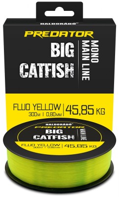 Haldorado - Fir Predator Catfish Line Mono Fluo Yellow - 0.80mm / 300m foto