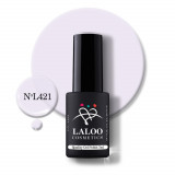 L421 Ice Purple French Laloo nail polish 7ml, Laloo Cosmetics