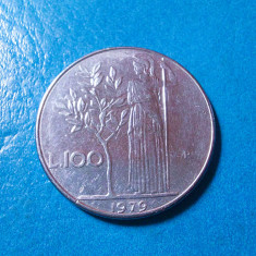 Moneda Italia - 100 Lire 1979