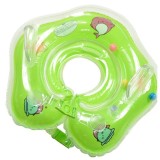 Colac de gat pentru bebelusi, JustZEN&trade;, MTR1, verde, cureluse de ajustare in jurul gatului, 0-24 luni