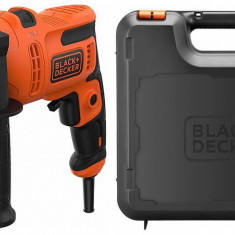 Masina de Gaurit Black+Decker BEH200K cu percutie 500W