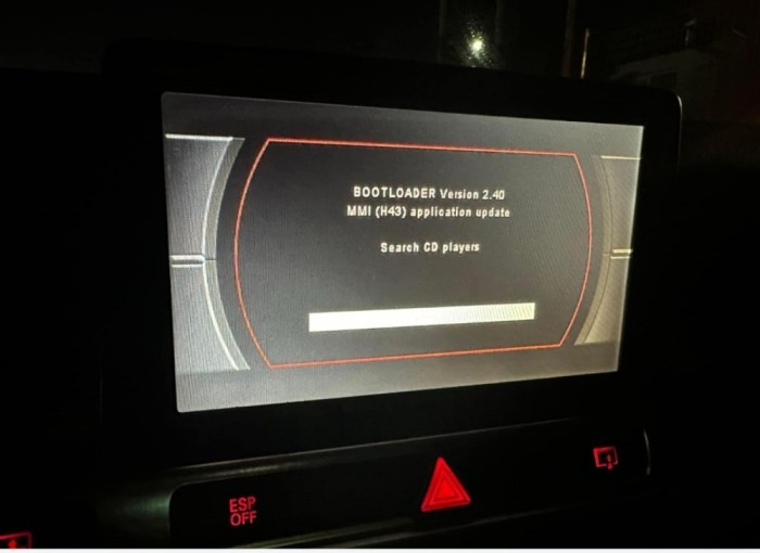 Audi Cd Rezolvare Bootloader Audi Recuperare bootloader MMI 2G 3G