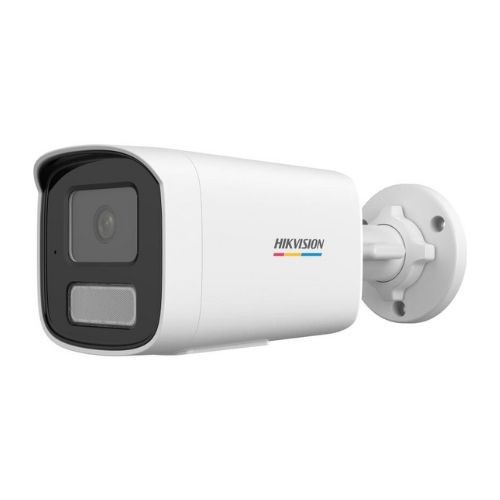 Camera IP Hikvision 2MP, ColorVu, IR 50m, Lumina Alba 50m, Microfon, PoE, IP67, lentila fixa 2.8mm - DS-2CD1T27G2H-LIU(2.8mm) SafetyGuard Surveillance
