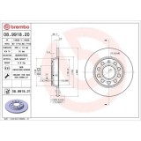 Set disc frana Audi A4 B6 (8e2) 11.00-12.05, A4 B6 Avant (8e5) 02.00-12.05, A4 B6 Convertible (8h7) 01.02-12.09, A4 B7 (8ec) 11.04-01.09, A4 B7 Avant, BREMBO