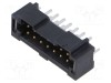Conector PCB-PCB soclu tată 14 pini 2mm SAMTEC T2M drept THT aurit 2,6A
