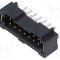 Conector PCB-PCB soclu tată 14 pini 2mm SAMTEC T2M drept THT aurit 2,6A