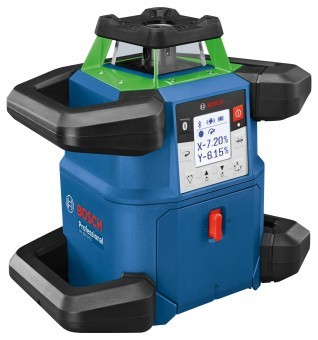 Bosch GRL 650 CHVG Nivela laser rotativa cu laser VERDE (650 m) + Receptor si telecomanda + BT 170 Trepied + GR 500 Rigla - 4059952626352