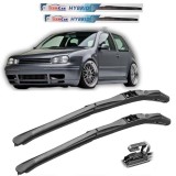 Cumpara ieftin Ștergătoare Volkswagen Golf 4 - 3 usi (1997&ndash;2003) &ndash; Set față Hybrid