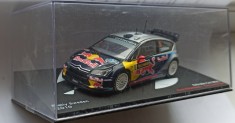 Macheta Citroen C4 WRC Raikkonnen Rally Sweden 2010 - IXO/Altaya 1/43 foto
