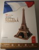 Puzzle Eiffel Tower 3D Cubic Fun