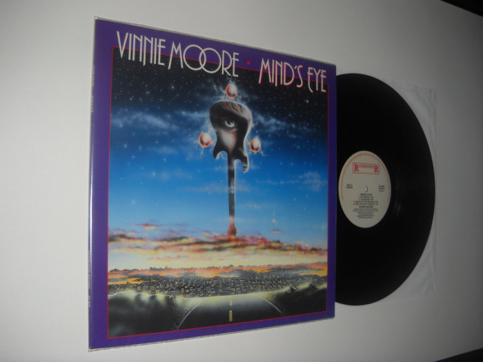 Vinnie Moore: Mind&#039;s Eye (1986) vinil excelent heavy metal, stare NM/NM