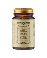Complex Imunitate + Vitamina C 1000 mg + Zinc 25 mg + Vitamina D3 2000 UI 90 comprimate Remedia