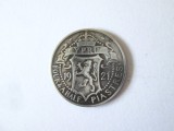 Cipru 4 1/2 Piastres 1921 argint cu patina frumoasa regle George V,diametrul=19 mm,cel mai mic pret de pe site