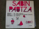 Sabin pautza dances I / dances II / five pieces disc vinyl lp muzica clasica VG+, electrecord