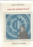Cumpara ieftin Analize gramaticale (ed. Ion Creanga) - Aurel Nicolescu