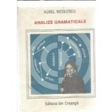 Analize gramaticale (ed. Ion Creanga) - Aurel Nicolescu