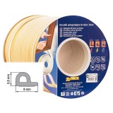 Garnitura etansare Stomil profil P 9x5,5 mm, 100 m, maro, ferestre si usi