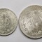 MEXIC 50 CENTAVOS+UN PESO 1944 . #ARGINT . CU LUCIU DE BATERE .