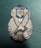Insigna parasutist militar fara clasa dupa 1966 prima varianta vultur plin