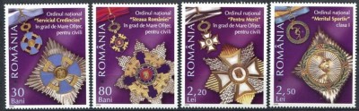 C2325 - Romania 2006 - Medalii 4v. neuzat,perfecta stare foto