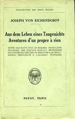Aus dem Leben eines Taugenichts germana-franceza / Joseph von Eichendorff foto