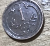 MNDSTR AUT1 Austroungharia 1 heller 1911
