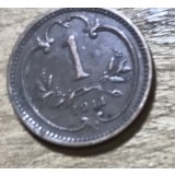MNDSTR AUT1 Austroungharia 1 heller 1911