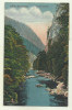 Cp Herculane : Valea Cernei - circulata 1934, timbre, Fotografie, Baile Herculane