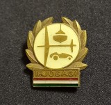 Insignă maghiară-Modelism - perioada socialistă, dedicată tineretului. Inscripția &bdquo;IFJ&Uacute;S&Aacute;GI&rdquo; - &bdquo;pentru tineret&rdquo;