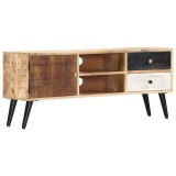 Cumpara ieftin Comoda TV, 115x30x47 cm, lemn masiv de mango