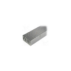 Radiator extrudat, aluminiu, 1000mm x 100mm, naturala, FISCHER ELEKTRONIK - SK 644 1000 AL