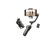 Cumpara ieftin Stabilizator Telefon iSEN CM9 AI Version, Gimbal 3 Axe, Negru, Modul AI Tracking, Lumina Fill Light, Bluetooth, 1400mAh, Tripod, Telecomanda