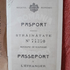 Pasaport pentru strainatate, Regatul Romaniei, Regele Carol I