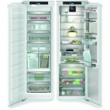 Combinatie side by side incorporabila Liebherr IXRFA 5175, 509 L, No Frost, Display TFT 2,4&rdquo; color, ecran Touch &amp;amp; Swipe, SuperFrost, BioFresh, Ice