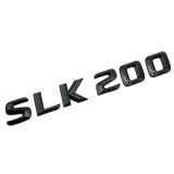 Emblema SLK 200 pentru spate portbagaj Mercedes, Negru